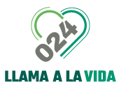 logo teléfono llama a la vida (linea 024)